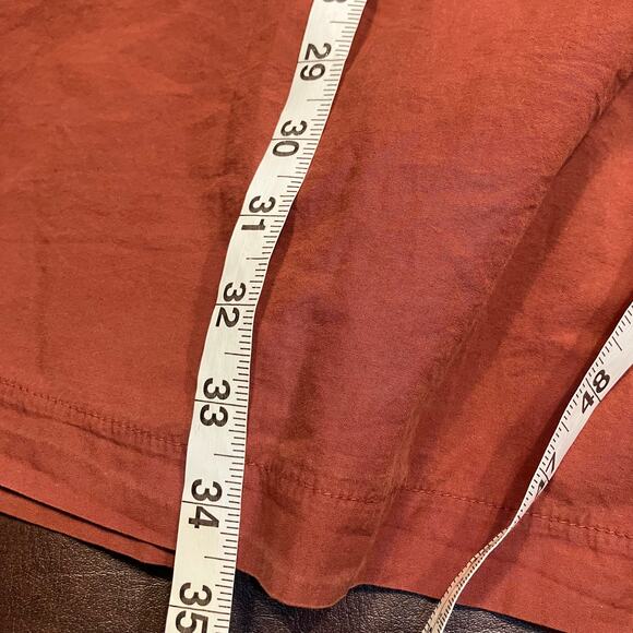 Gracemade Miriam Organic Cotton Dress Womens Small/Medium Relaxed Red‎ Clay - Picture 13 of 15